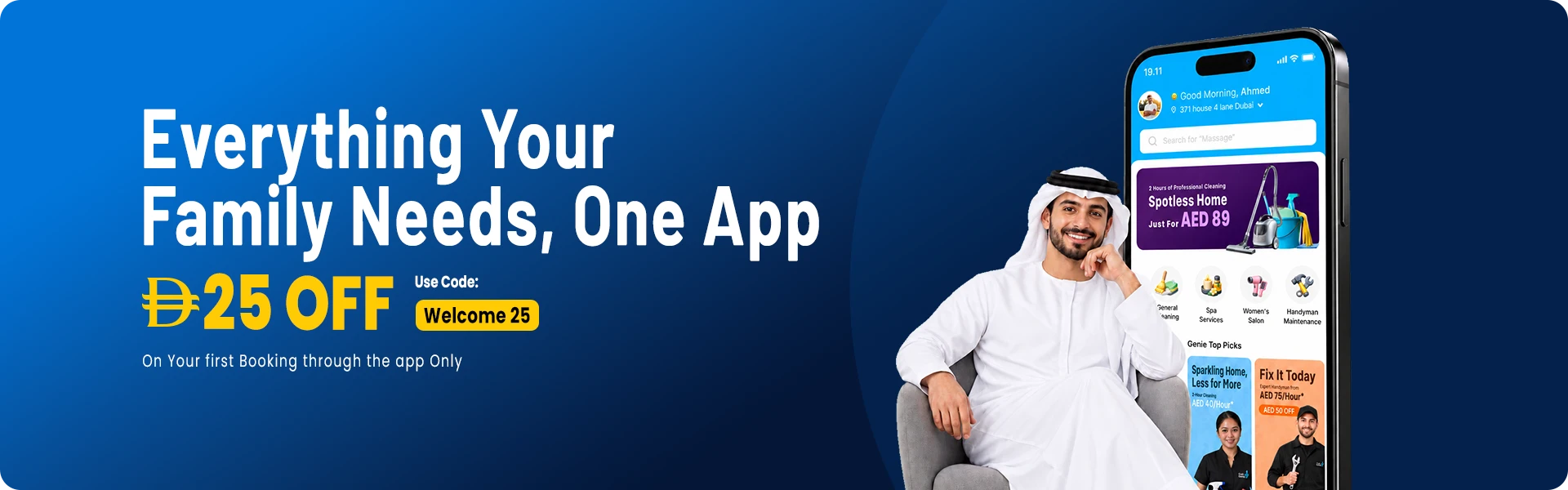 Call Genie offer banner